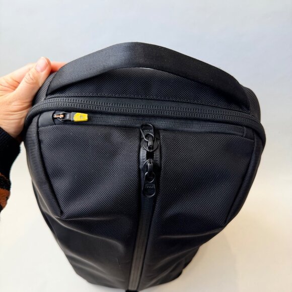 Aer Fit Pack 3 Black Gym Work Backpack Ballistic Nylon Laptop Bag - Picture 4 of 11